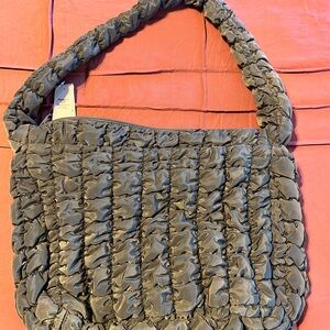 Stylish Green Puffy Women's Bag